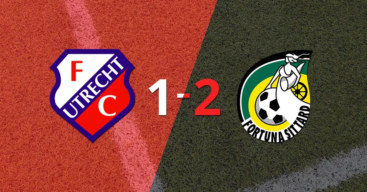 FC Utrecht lost 2-1 at home to Fortuna Sittard