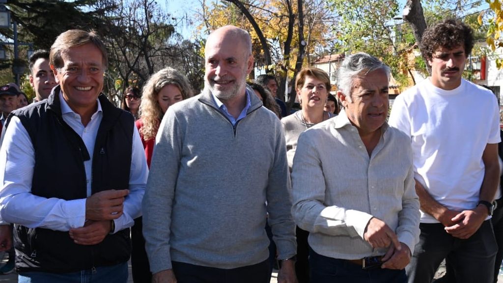 Larreta junto a Suárez y Cornejo en su campaña por extender sus vínculos al interior del país