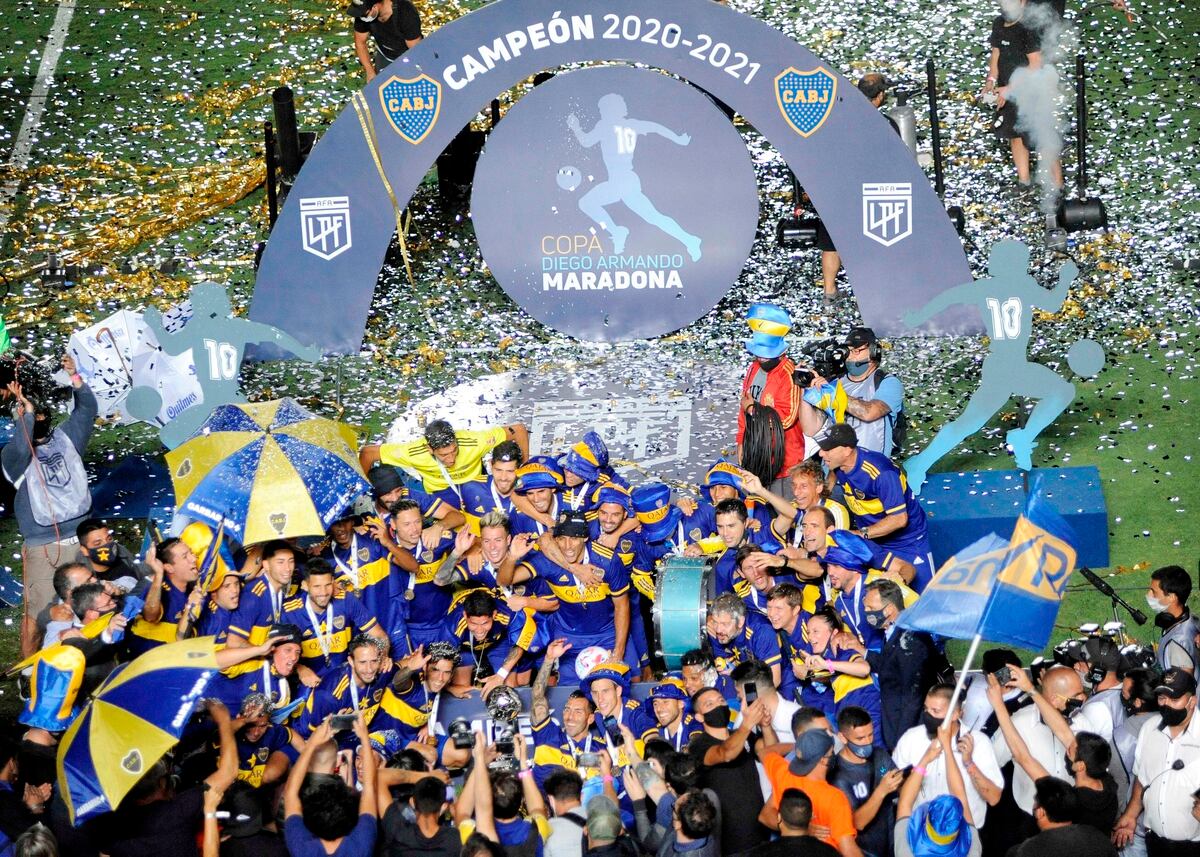 25 photos of Boca’s coronation against Banfield for the Diego Maradona Cup