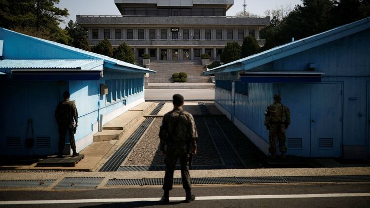 La Zona Desmilitarizada de la península coreana (Reuters)
