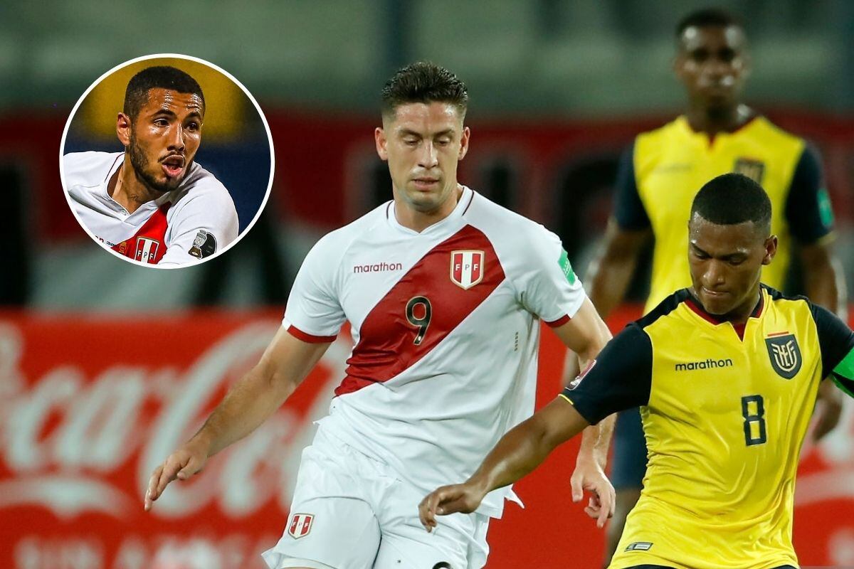 Santiago Ormeño fue titular por primera vez con la selección peruana ante Ecuador.