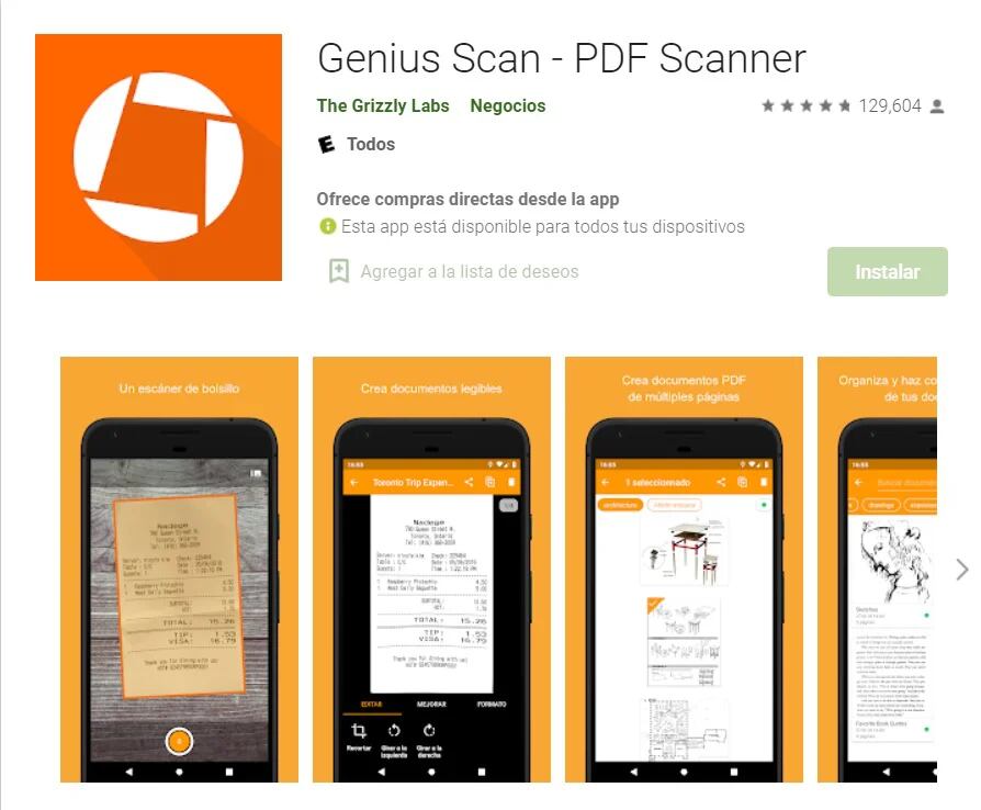 barbilla ignorancia Imaginación 9 aplicaciones para escanear documentos con el celular - Infobae