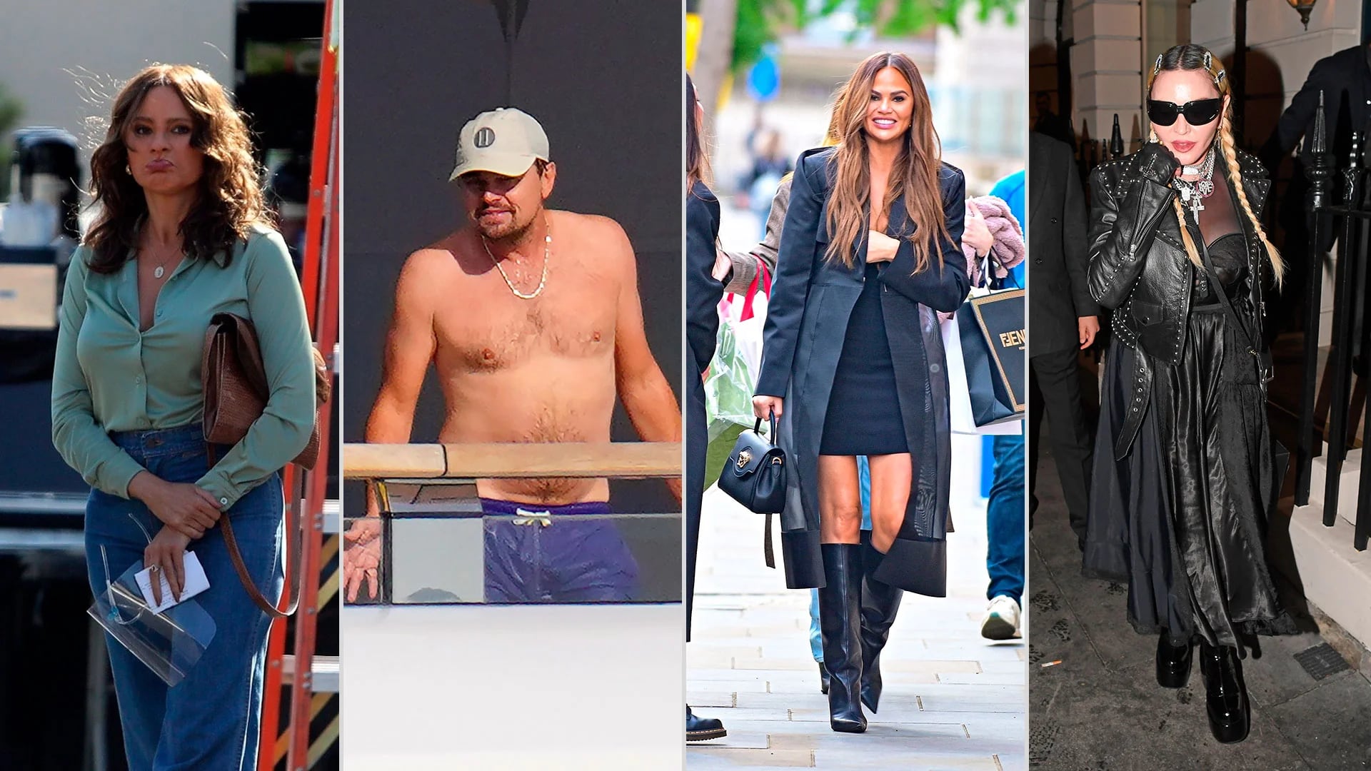 Leonardo DiCaprio paseó en un yate en Francia, Chrissy Teigen hizo compras en Inglaterra: celebrities en un click