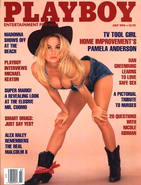 Pamela Anderson fue tapa de “Playboy” en varias oportunidades