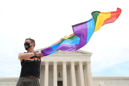 En los EEUU no existe una normativa federal específica contra la discriminación laboral de personas gays y trans, por eso los casos llegaron a la Corte Suprema al amparo de los derechos civiles. (REUTERS/Tom Brenner)