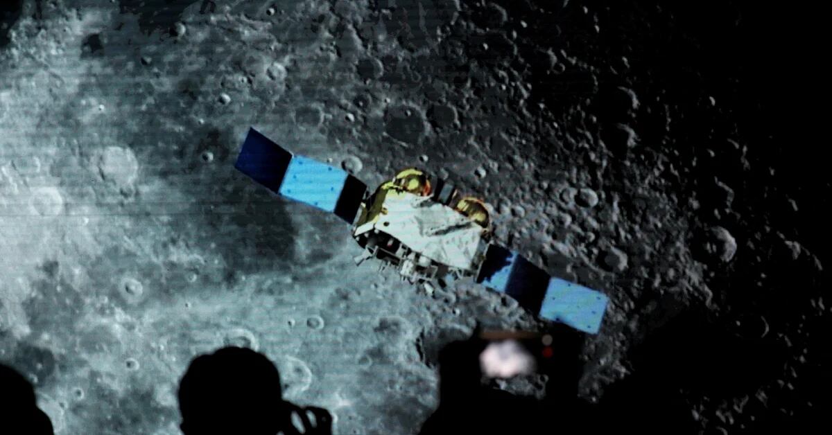 A team of scientists found a reservoir of water on the surface of the moon
