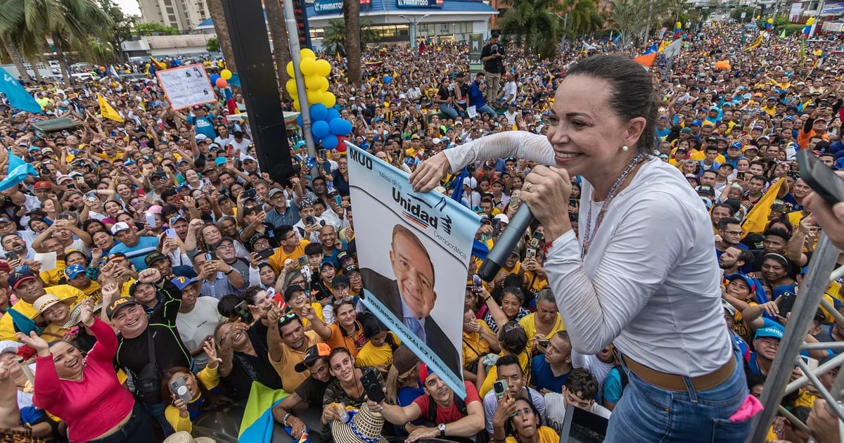 María Corina Machado assured that the Venezuelan opposition is ready to participate in the presidential elections