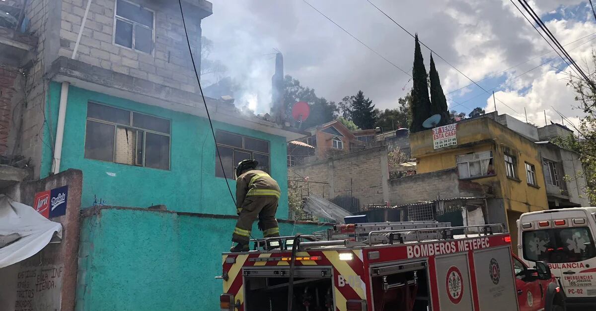 A fireworks workshop exploded in Metepec, Edomex;  reported a death