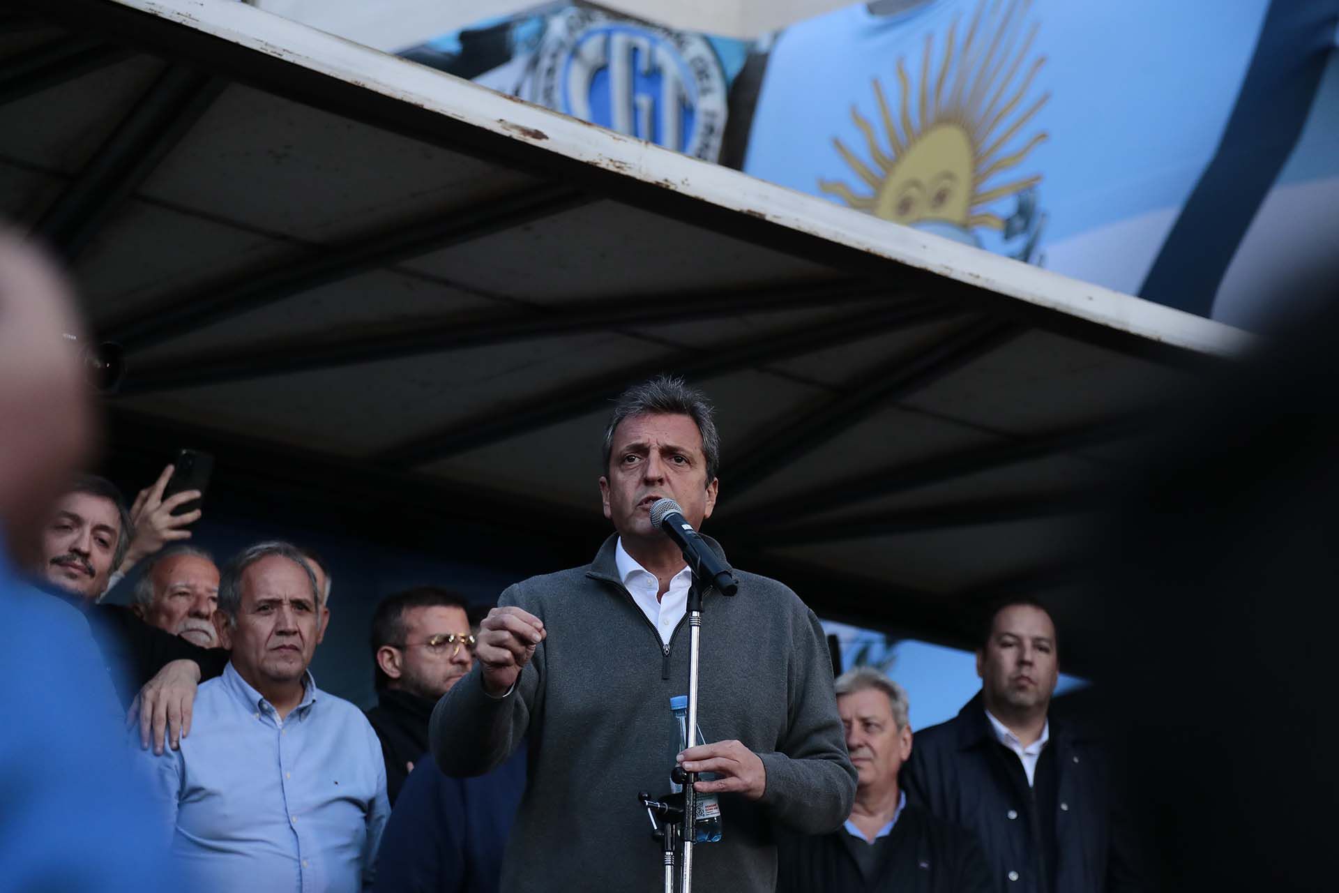 Sergio Massa, Máximo Kirchner, anuncio cambios en Ganancias ministerio de economia