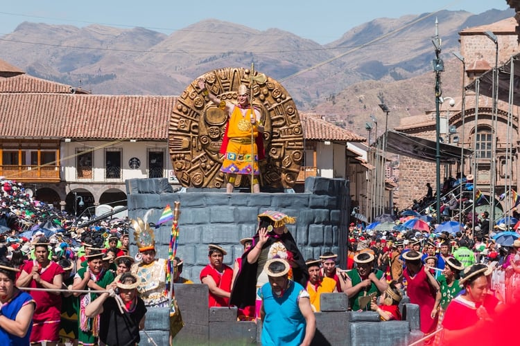 El Inti Raymi de los Incas en Ecuador (Shutterstock)