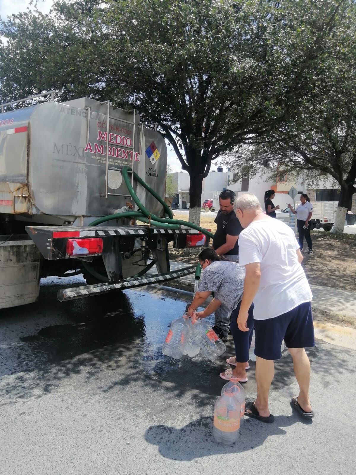 Conagua apoya en la crisis de escasez de agua en Monterrey, Nuevo León