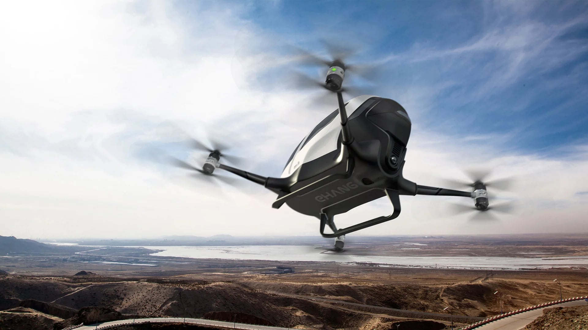 EHang 184, el primer “taxi drone” del mundo