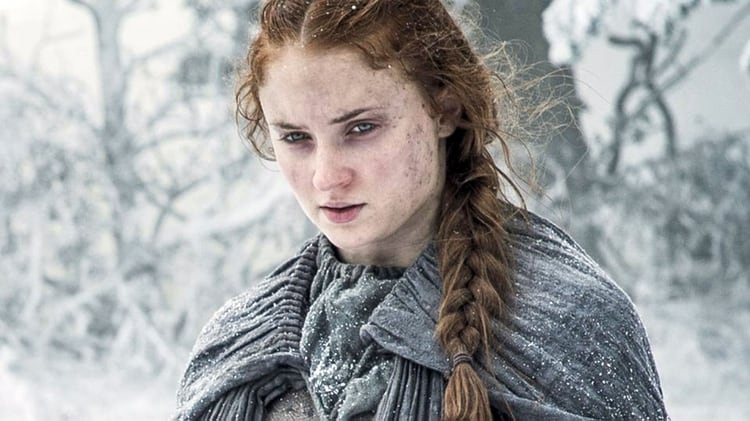 Sophie Turner revelÃ³ que no se podÃ­a lavar el cabello durante la filmaciÃ³n de Game of Thrones