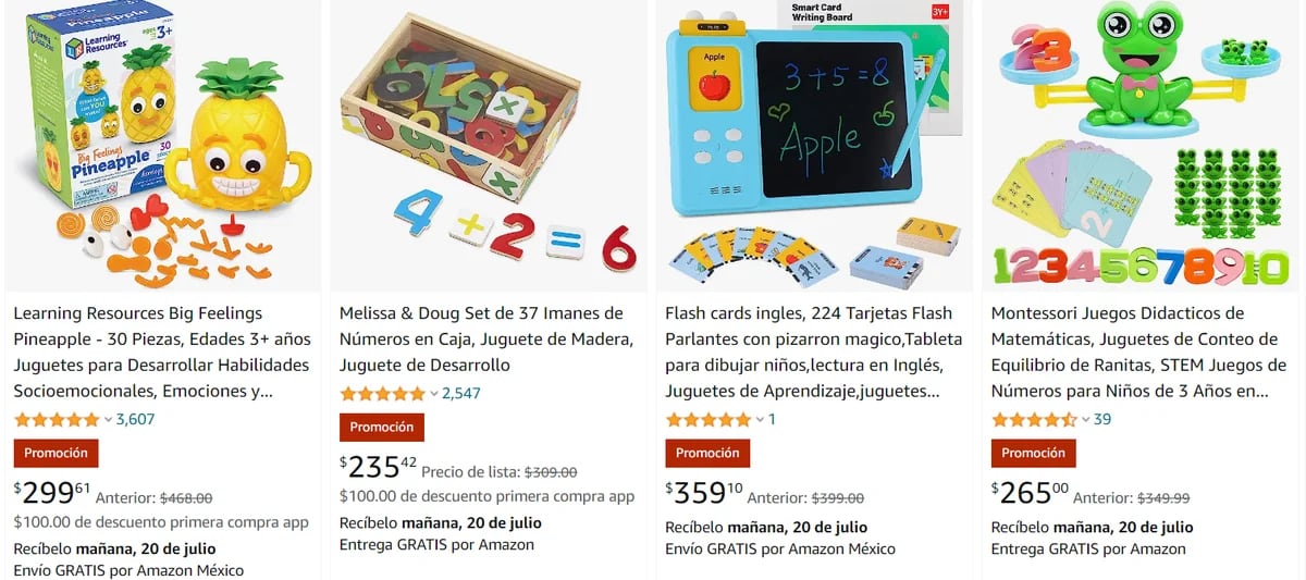 Montessori Juguetes para Niños de 1 a 3 Años Argentina