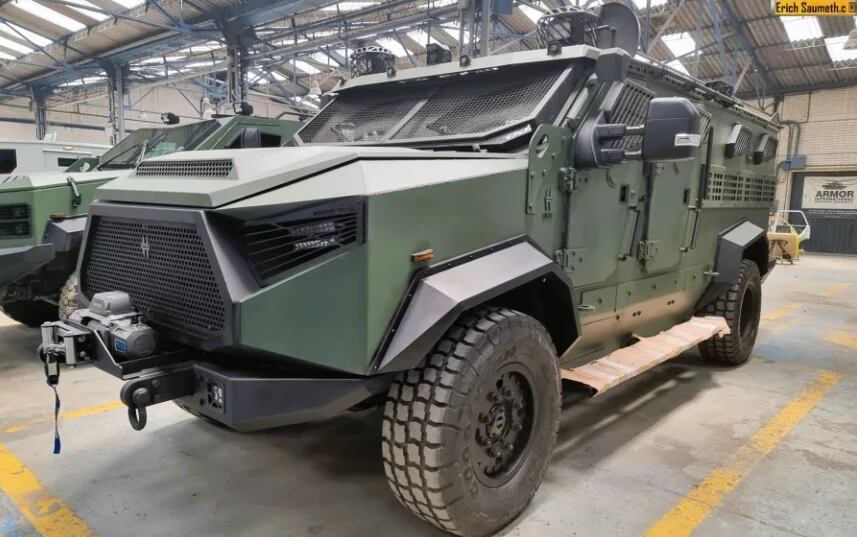 Estos son los nuevos vehículos blindados con teconología americana de las Fuerzas Armadas de Colombia