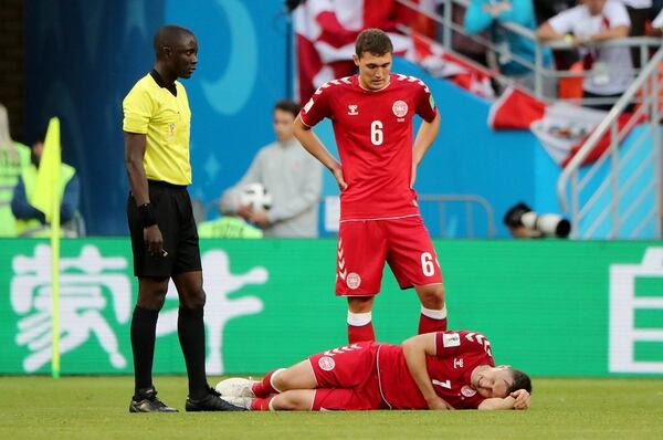 William Kvist viajará a su país en las próximas horas. Dinamarca se queda con 22 futbolistas en el Mundial de Rusia (REUTERS)