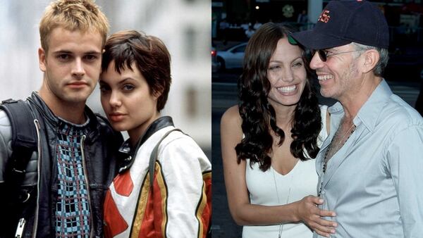 Angelina Jolie estuvo casada con Johnny Lee Miller y Billy Bob Thorton