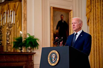 El presidente estadounidense, Joe Biden. EFE/Andrew Harrer

