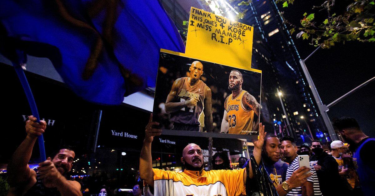 Photo of Kobe Bryant fue homenajeado en los Lakers durante el nuevo título de la NBA