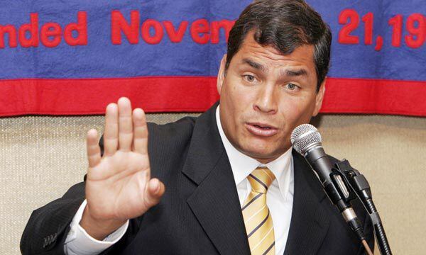 Rafael Correa asumió la presidencia de Ecuador en el 2007 y se mantuvo en el poder por diez años. (Archivo)