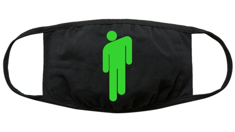 Barbijo solidario de Billi Eilish - We've Got You Covered