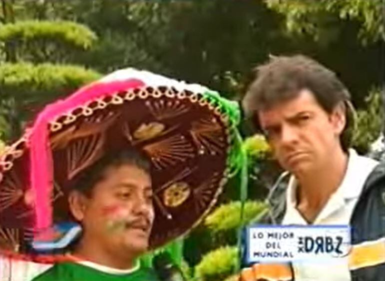 Eugenio Derbez en el Mundial 2002