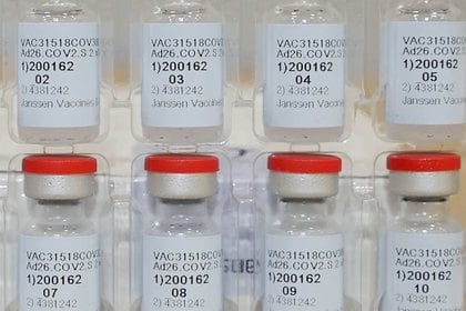 La vacuna Johnson & Johnson.  Johnson & Johnson/Handout via REUTERS
