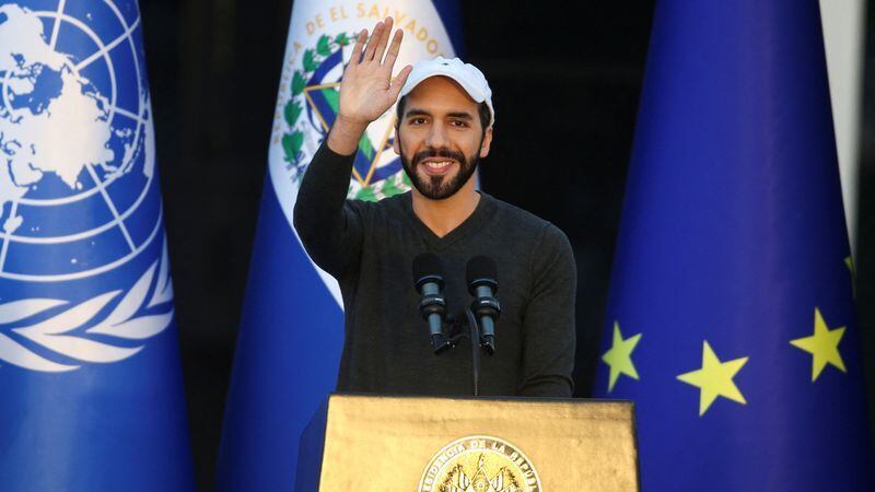 El presidente de El Salvador, Nayib Bukele (REUTERS/José Cabezas/Archivo)