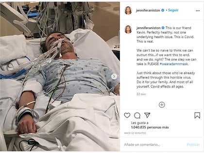 La fuerte publicación de Jennifer Aniston (Foto: Instagram)