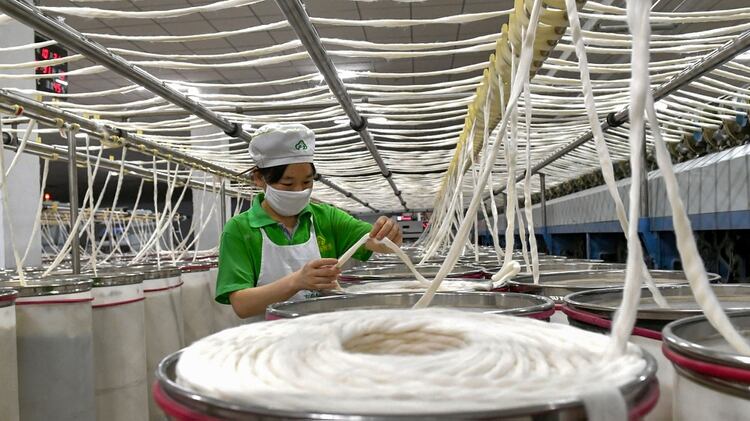 Una fábrica en China (STR / AFP) / China OUT