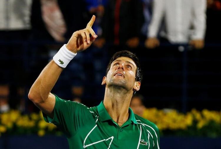 Novak Djokovic busca ayudar al resto de los tenistas (REUTERS/Thaier Al-Sudani)