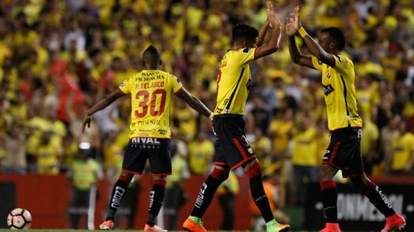 Barcelona de Guayaquil se transformó en verdugo de clubes brasileños (Getty)