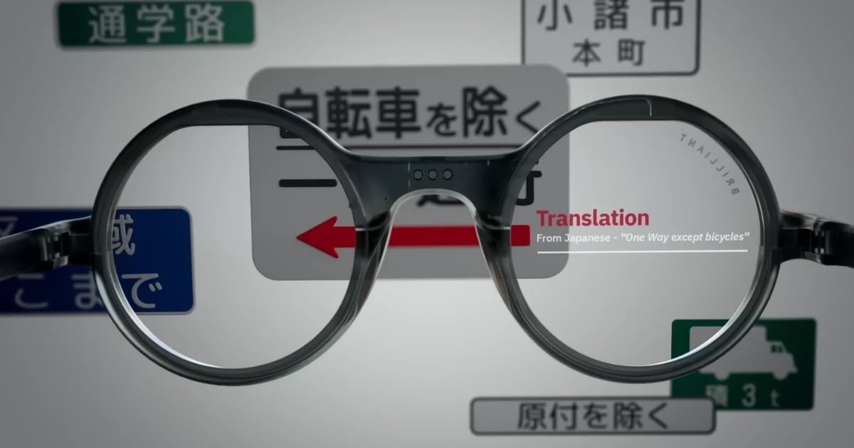 Dimentica di imparare le lingue, questi occhiali AR traducono in tempo reale