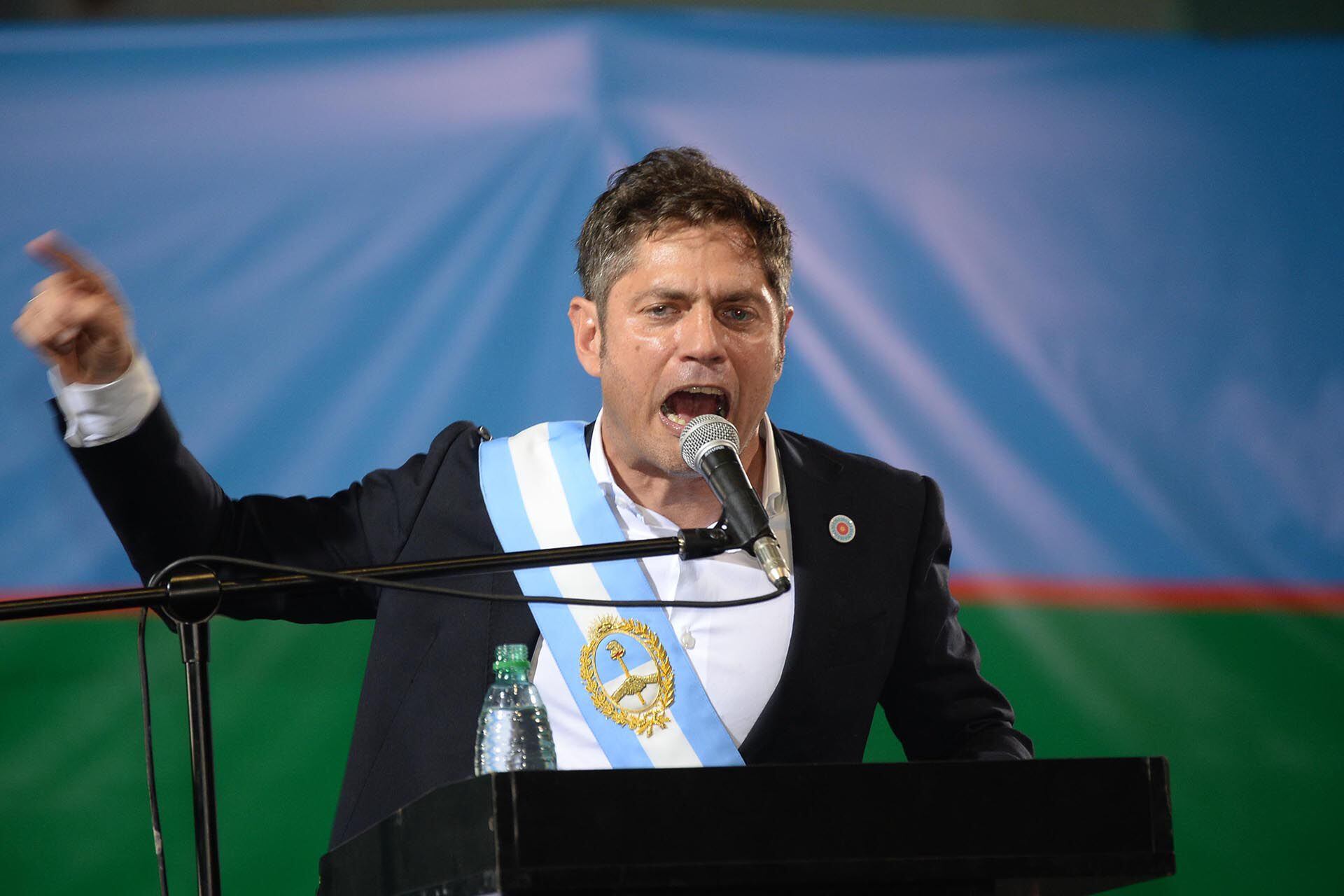 Ceremonia de asunción del segundo mandato del gobernador de la provincia de Buenos Aires, Axel Kicillof.