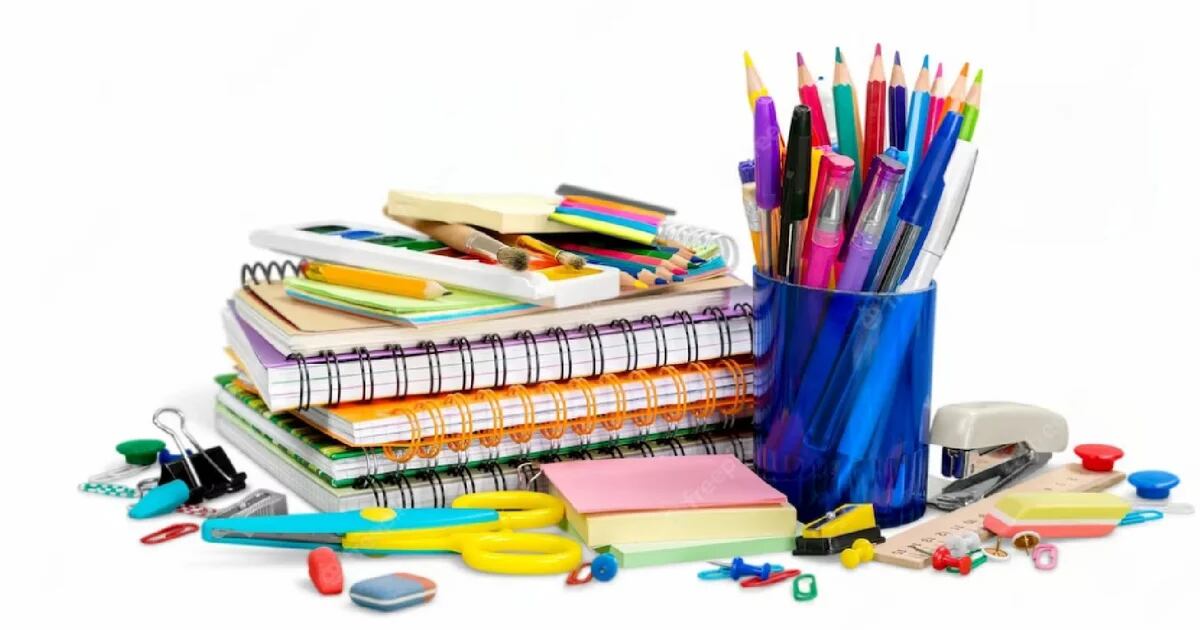 Año Escolar 2023: recomendaciones a tener en cuenta antes de comprar los  útiles escolares - Infobae