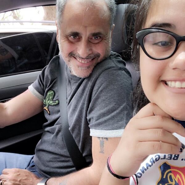Rocío también le dedicó un mensaje a su padre (Instagram)