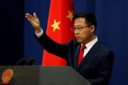 Zhao Lijian, vocero del Ministerio de Relaciones Exteriores de China (REUTERS / Archivo)