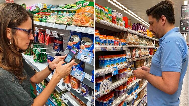 Los ministros Elizabeth Gómez Alcorta y Nicolás Trotta salieron el fin de semana pasado a controlar los precios en los supermercados