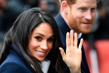 El príncipe Harry y la duquesa de Sussex, Meghan Markle (EFE)