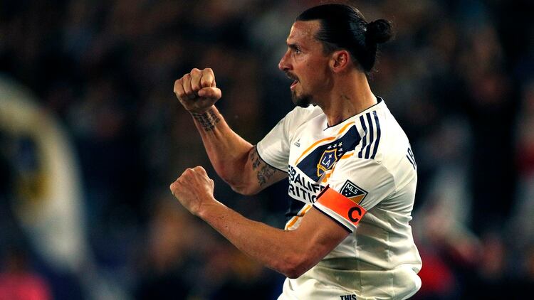 Zlatan Ibrahimovic ha tenido una gran experiencia en Los Angeles Galaxy (AFP)