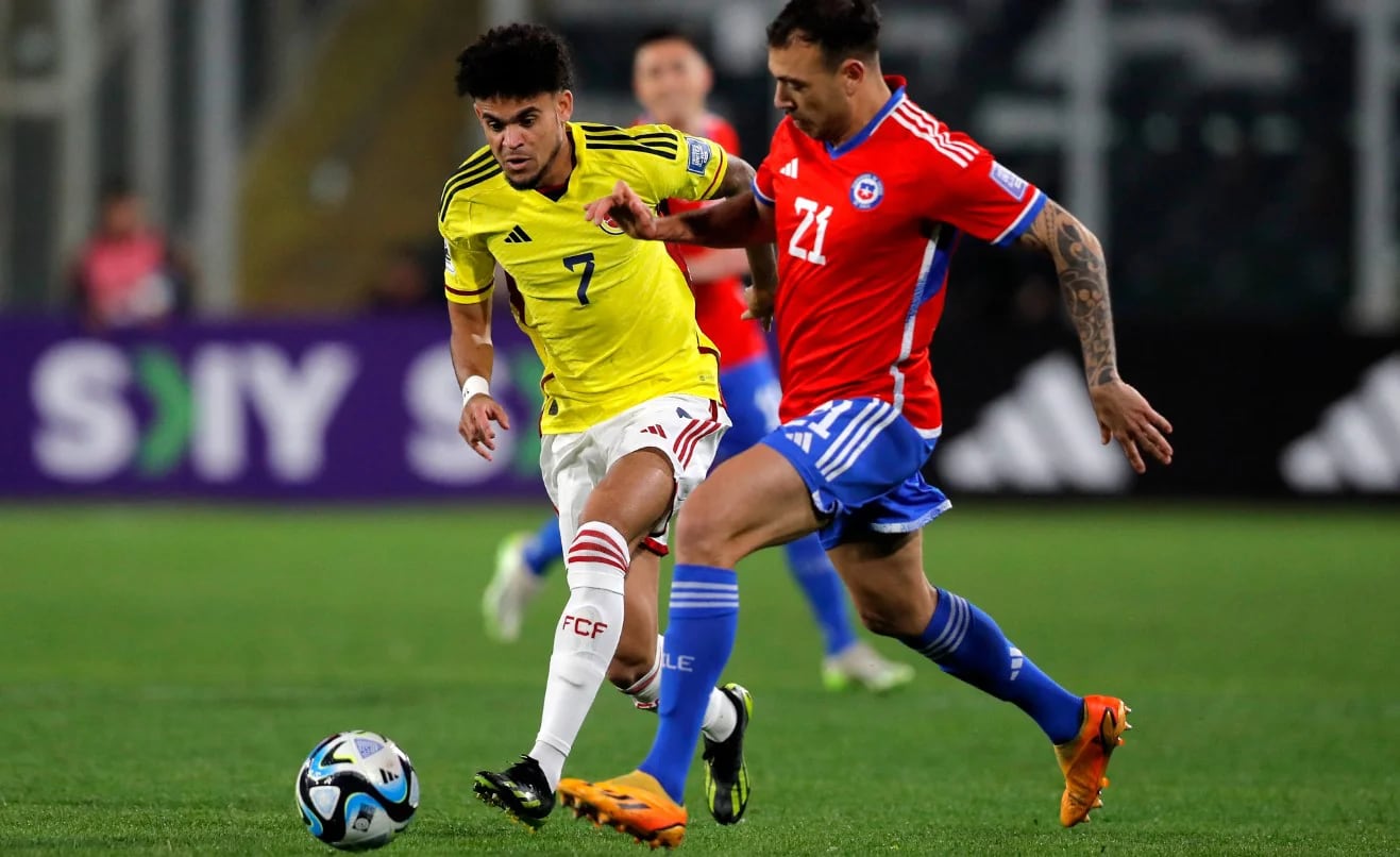 Discreta presentación en Santiago: Colombia empató sin goles con Chile por las eliminatorias