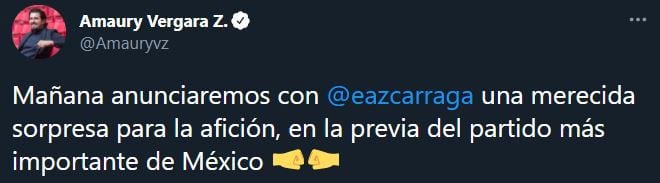 El dueño de las Chivas respondió (Foto: Twitter@Amauryvz)