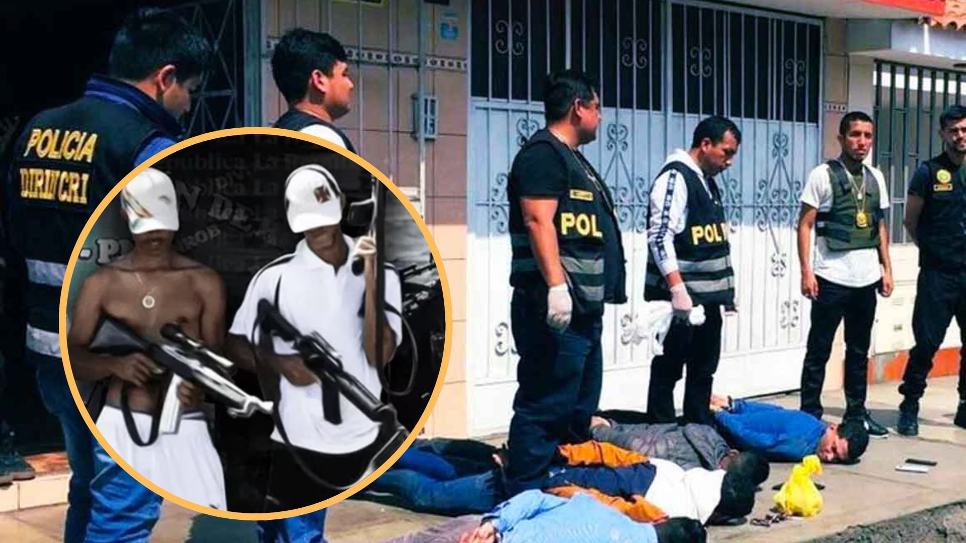 Pese a que en el Perú ya existían peligrosas bandas criminales, no hay registros de alguna, como el Tren de Aragua, que haya ofrecido precio por las cabezas de altos mandos policiales. (Composición: Infobae Perú)