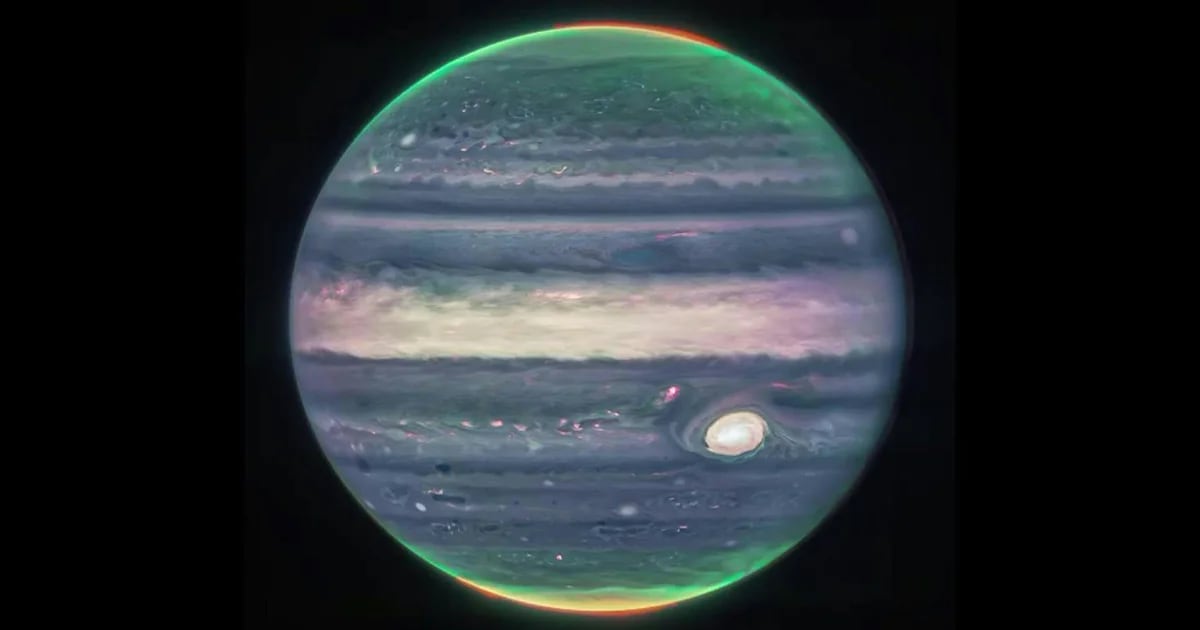 Ein beispielloses atmosphärisches Phänomen wurde auf dem Jupiter vom James Webb-Teleskop entdeckt.