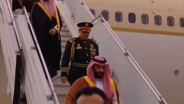 MBS llega en representaciÃ³n de su padre, el rey Salman bin Abdulaziz