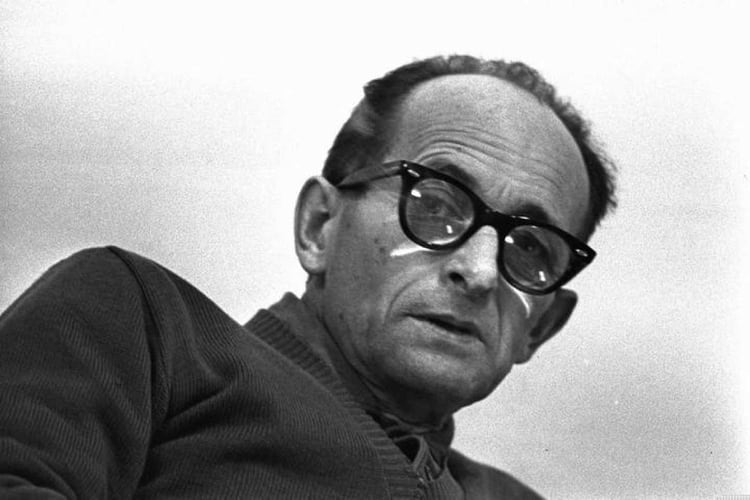 Adolf Eichmann fue uno de los criminales nazis que se ocultó en Argentina