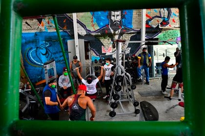 El gimnasio se ubica en Naucalpan, Estado de México (Foto: EFE)
