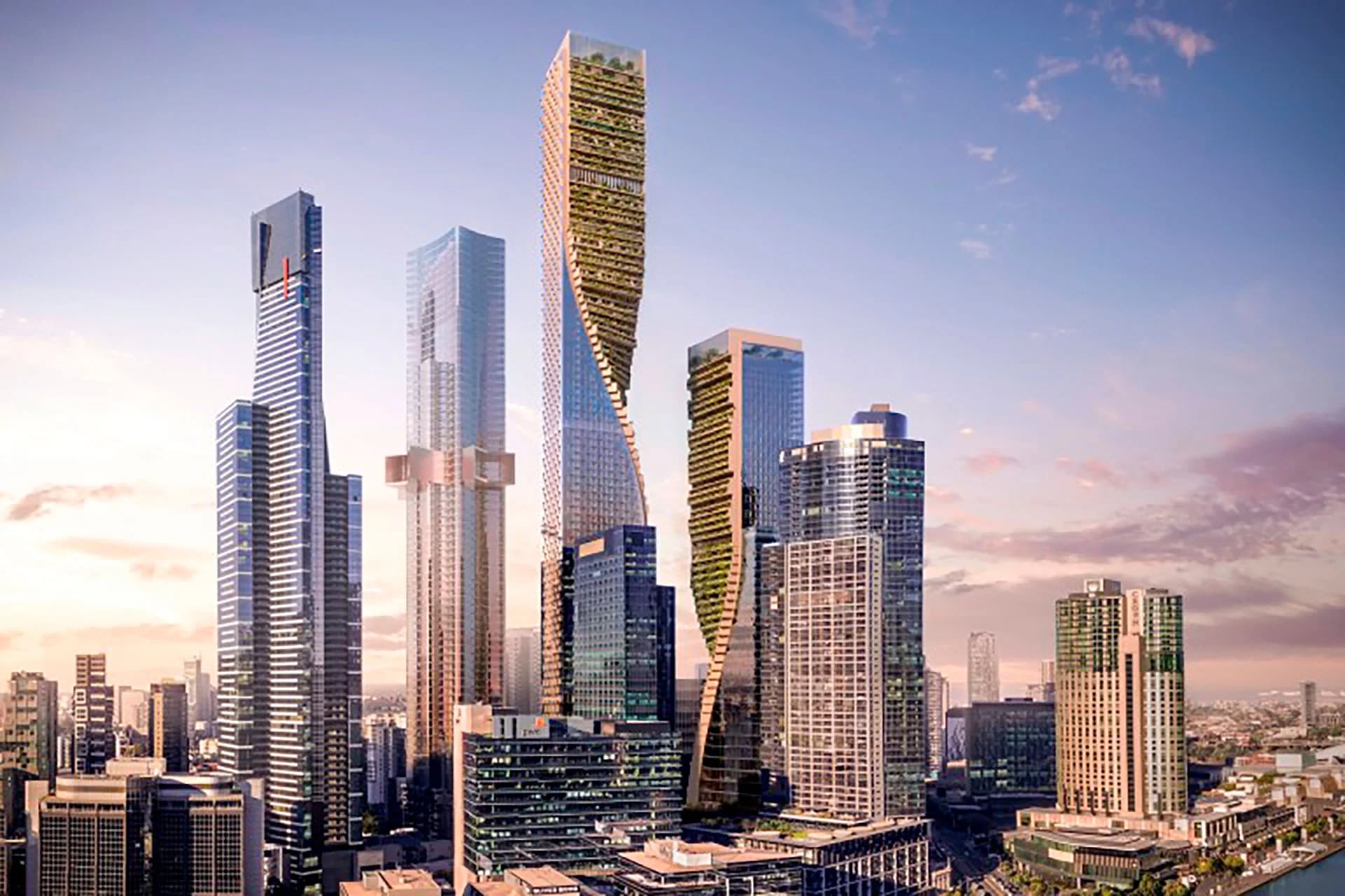 “Techo de Oceanía”: cómo será el edificio con el jardín vertical más grande y alto del mundo, dónde se construirá y la extraña forma que tendrá