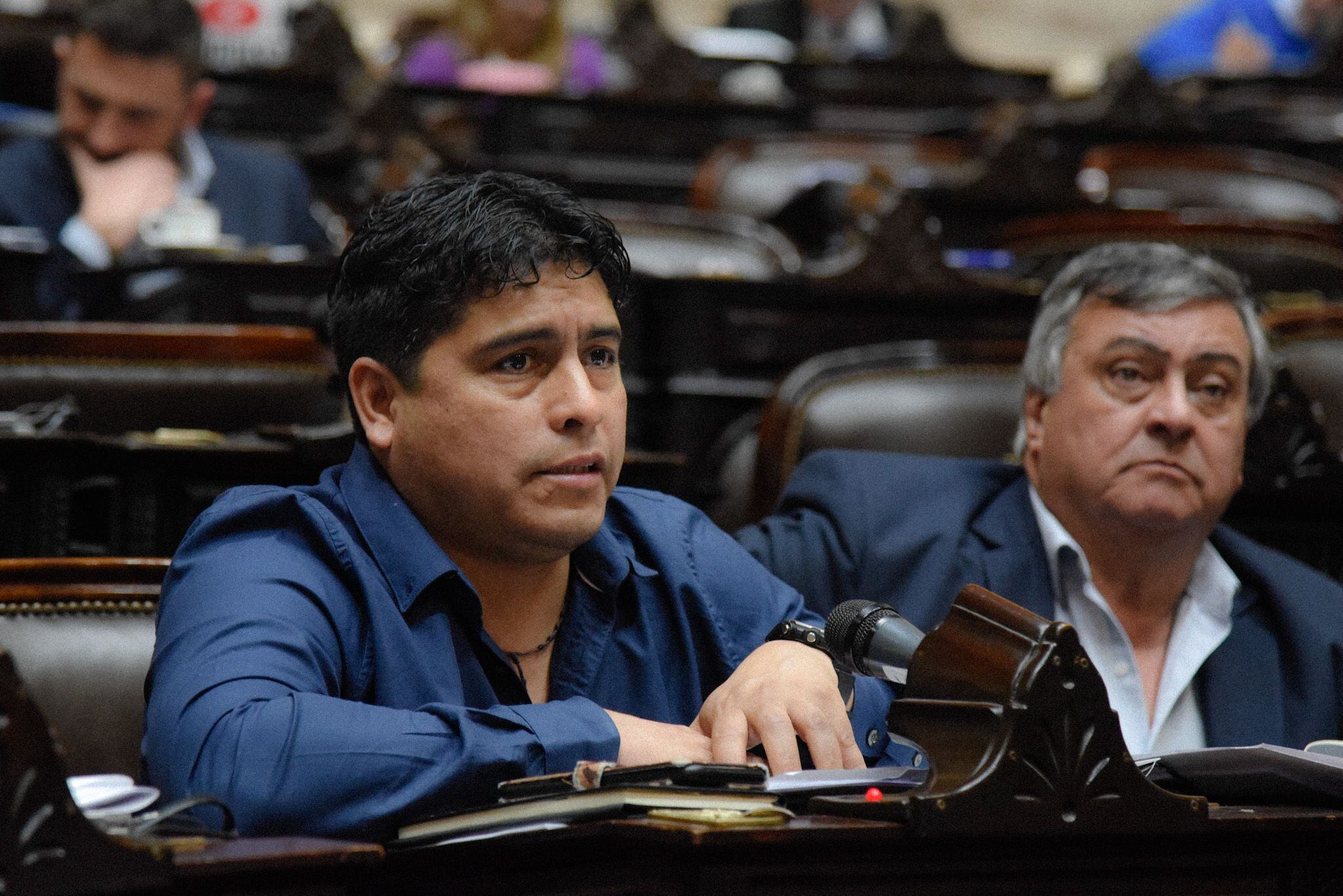 Vidal es diputado desde 2021 y secretario general del gremio de los petroleros desde 2013