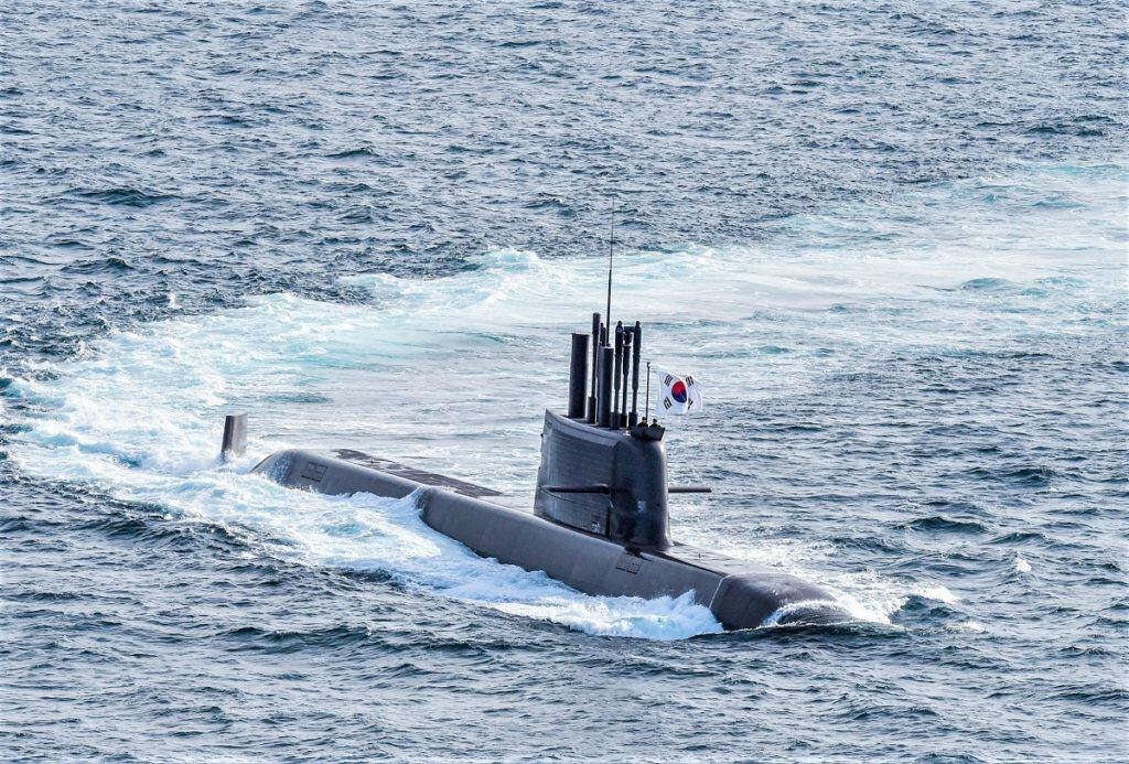 Submarino KS-III de Corea del Sur (Hanwha Ocean)
